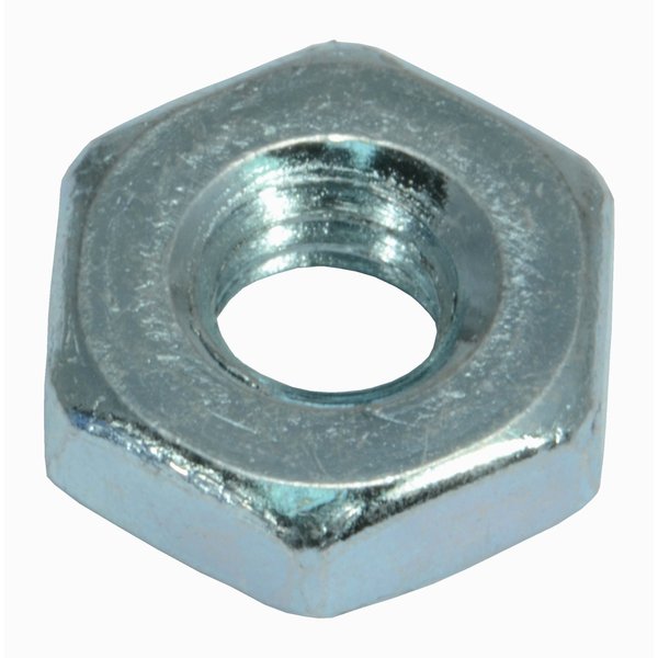 Midwest Fastener Machine Screw Nut, #12-24, Steel, Grade 2, Zinc Plated, 100 PK 03752